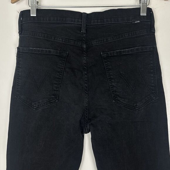 Mother Denim The Tripper Ankle Jeans Size 32 Color:Not Guilty Faded Black - Picture 13 of 16